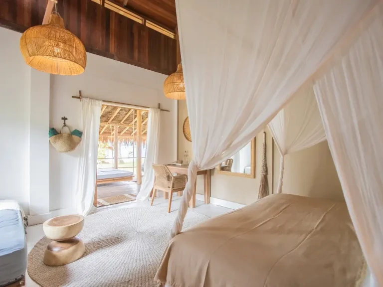 Cozy Bedroom Mentawai Resort